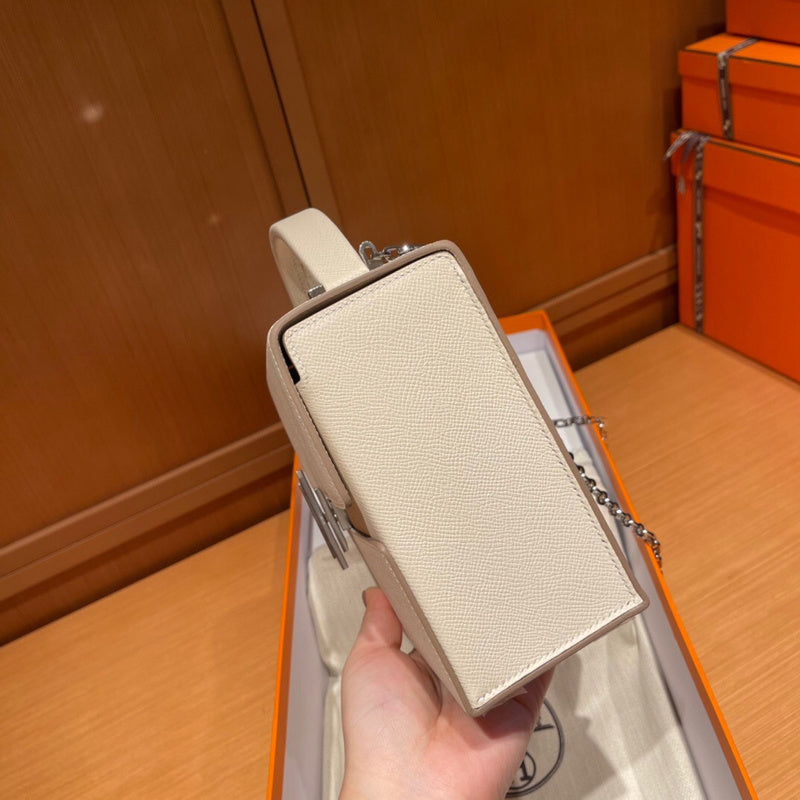 Classic bag shown from front angle