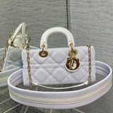 Side profile of premium chic women's handbag – women's statement bag