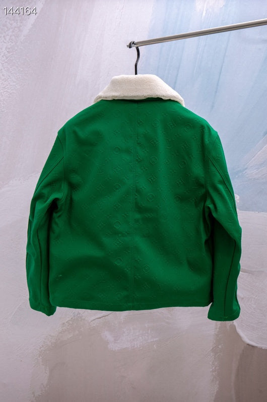 Side profile of Louis Vuitton luxury clothing with streetwear-inspired cut