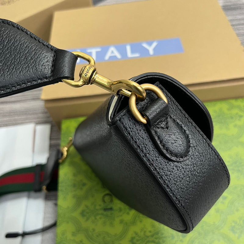 Top view of sleek premium women's handbag – women's statement bag