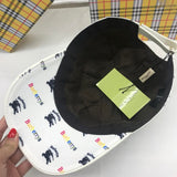 Full view of Burberry unisex cap