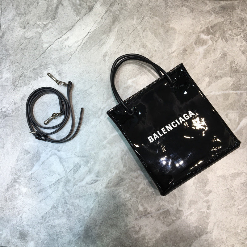 Polished Vegan Leather Handbag - Everyday Elegance | Women's Designer-Inspired Purse #908 - front view (image 1) of designer-inspired handbag