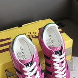 Gucci bold contrast luxury sneakers view 4 minimalist modern build