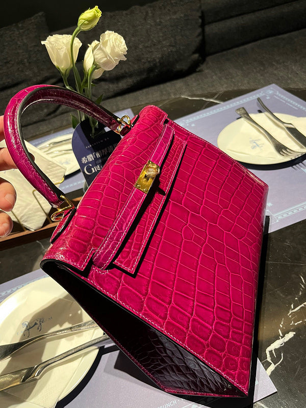 Statement handbag styled for everyday wear