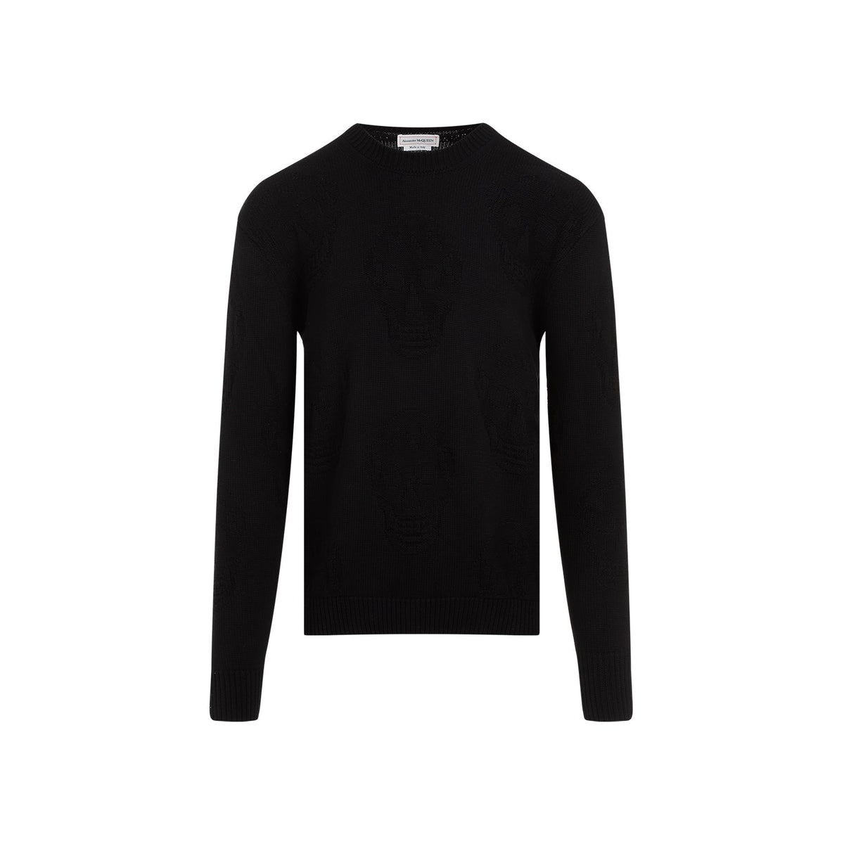 Alexander McQueen Sweaters? Alexander Mcqueen Cotton Pullover Men Premium Casual Designer Knitwear