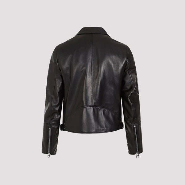 Alexander McQueen Jackets? Alexander Mcqueen Leather Biker Jacket Men Premium Casual Designer Jacket