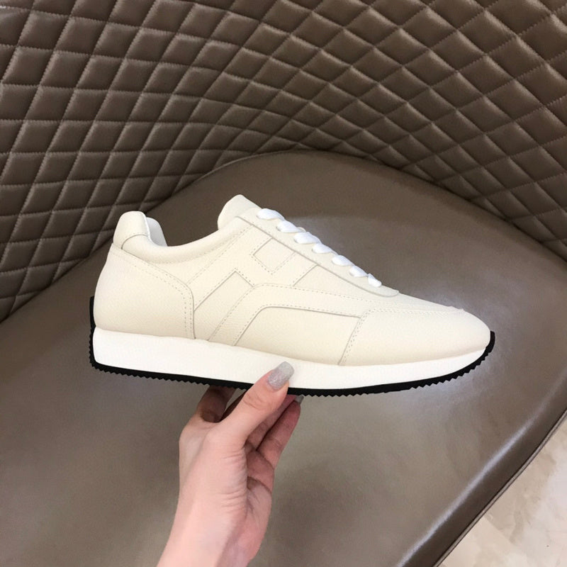 Hermès Red Slip-On Sneakers - Front View