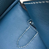 Close-up detail of smart bag design