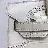 Side view of everyday-ready structured handbag