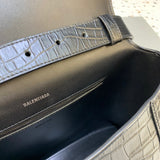 Classic Premium PU Leather Handbag - Refined Silhouette | Women's Fashion Handbag #519 - styled full view (image 7) of designer-inspired handbag