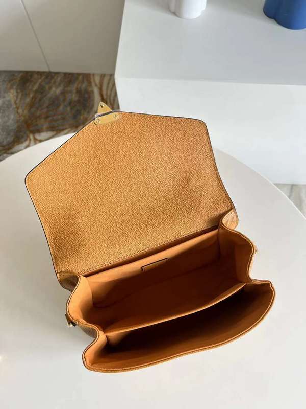 Interior view of modern statement women's handbag – women's luxury accessory
