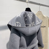 Side profile of Louis Vuitton luxury clothing with contemporary cut