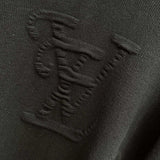 Flat lay presentation of Louis Vuitton luxury clothing with tailored silhouette