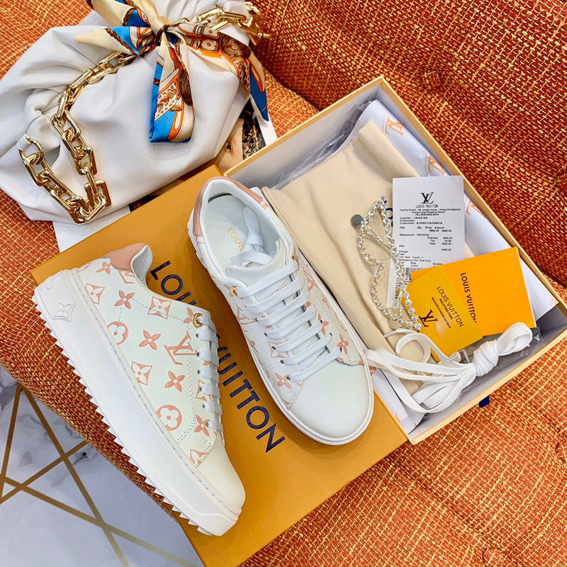 Louis Vuitton designer shoes full view