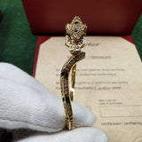Side view of Cartier unisex jewelry piece