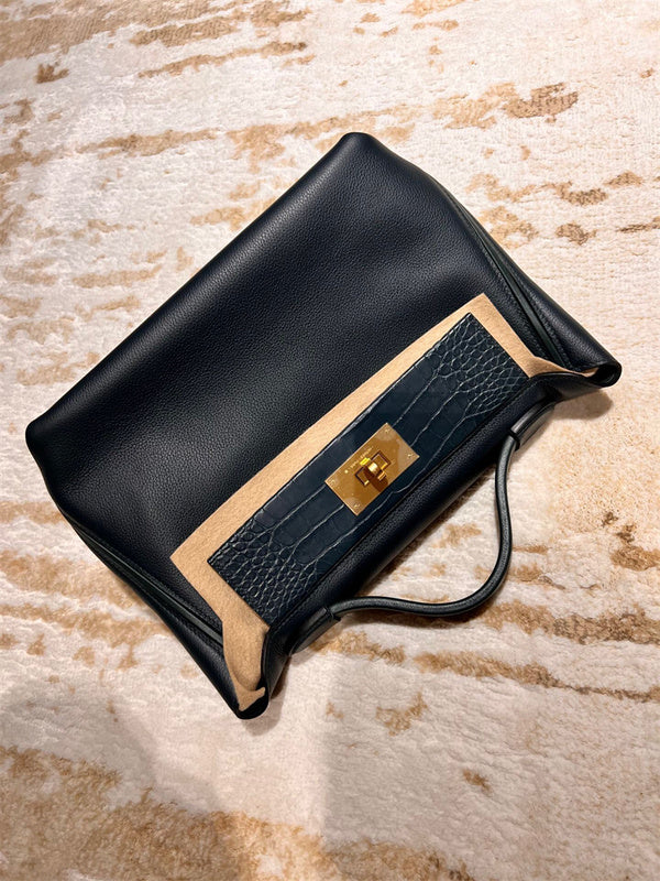 Understated handbag styled for everyday wear
