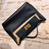 Understated handbag styled for everyday wear