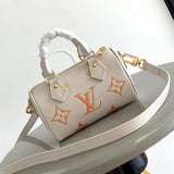  Essential structured bag carried on shoulder