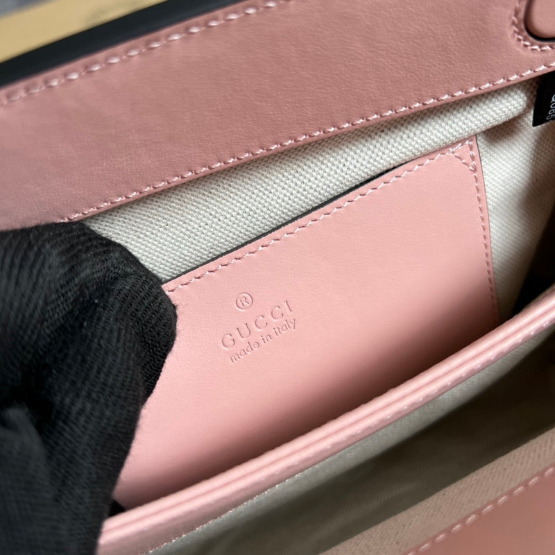 Close-up detail of balanced bag design