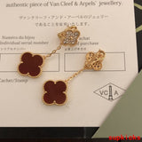 Front view of Van Cleef & Arpels unisex jewelry piece