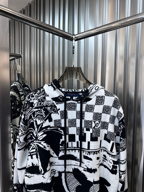 Side profile of Louis Vuitton luxury clothing with everyday silhouette