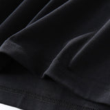 Close-up of Burberry t-shirt craftsmanship