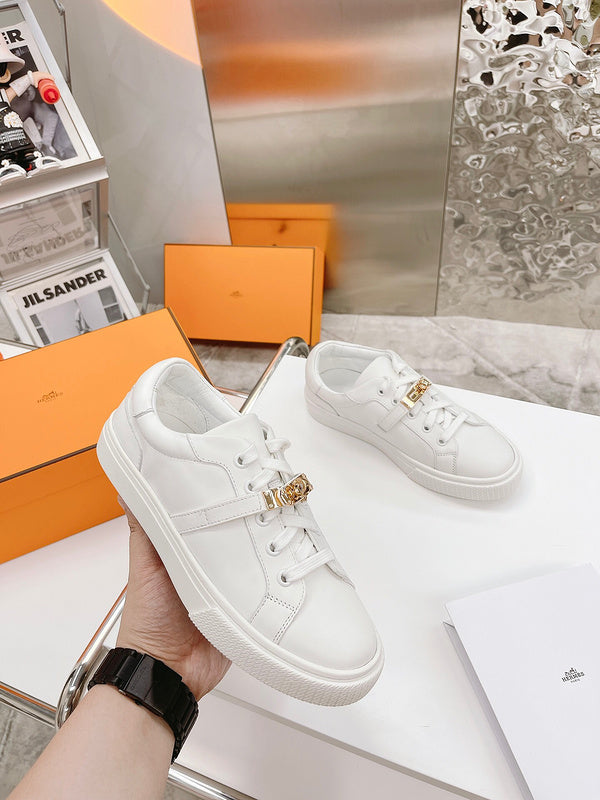 Hermes shoes Style 350 - styled lifestyle view