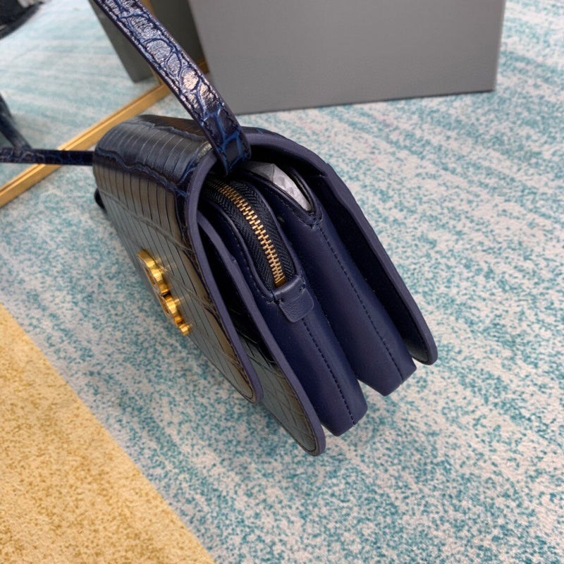 Effortless Premium PU Leather Handbag - Understated Luxury Look | Women's Designer-Inspired Purse #645 - back view (image 4) of designer-inspired handbag