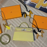 Close-up detail of poised bag design