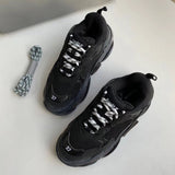 Polished Faux Leather Shoes - Statement Everyday Style | Women's Designer-Inspired Footwear #5 - front view (image 1) of designer-inspired shoes