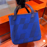 Close-up detail of polished bag design