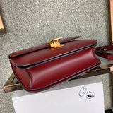 Side profile of sleek refined women's handbag – women's everyday handbag