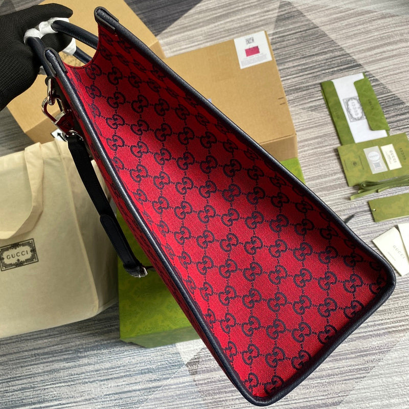 Interior view of premium structured women's handbag – women's statement bag