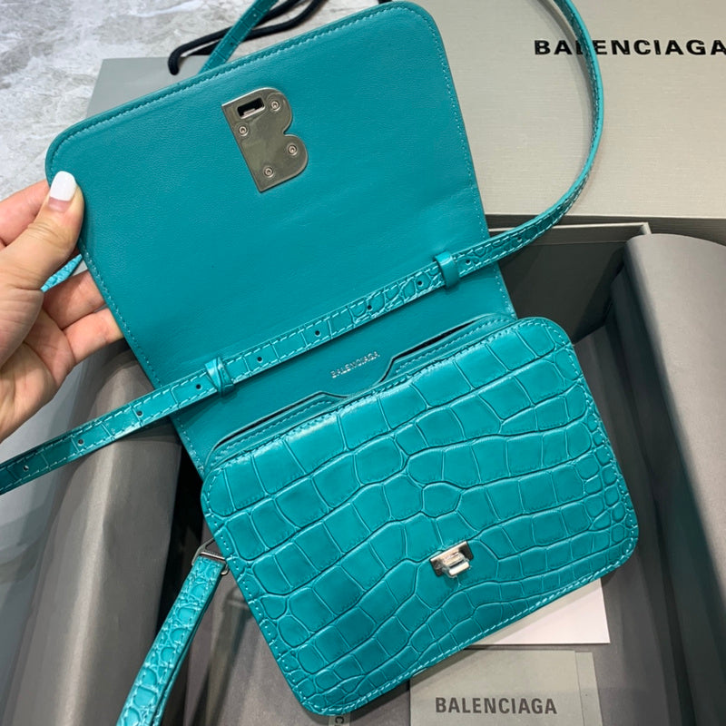 Statement Premium PU Leather Handbag - Sleek Minimalist Lines | Women's Statement Accessory #586 - styled full view (image 7) of designer-inspired handbag