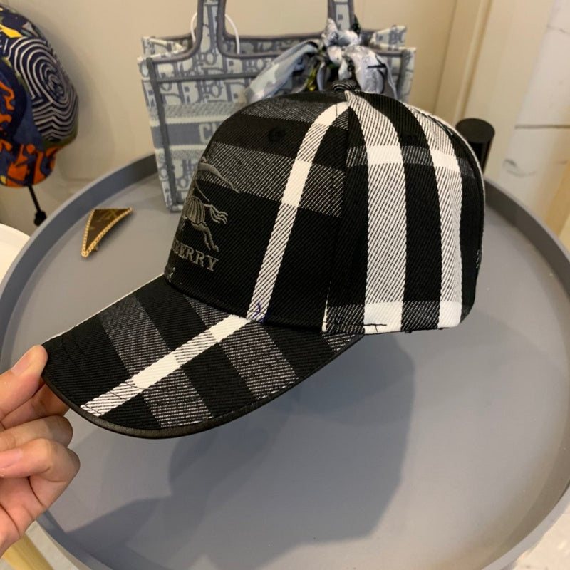 Full view of Burberry unisex cap