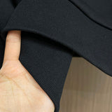 Back view of Louis Vuitton luxury clothing with logo-detail design