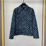 Back view of Louis Vuitton luxury clothing with runway-inspired design