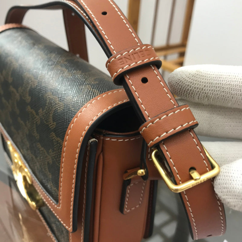 Back view of everyday-luxe polished women's handbag – women's luxury accessory