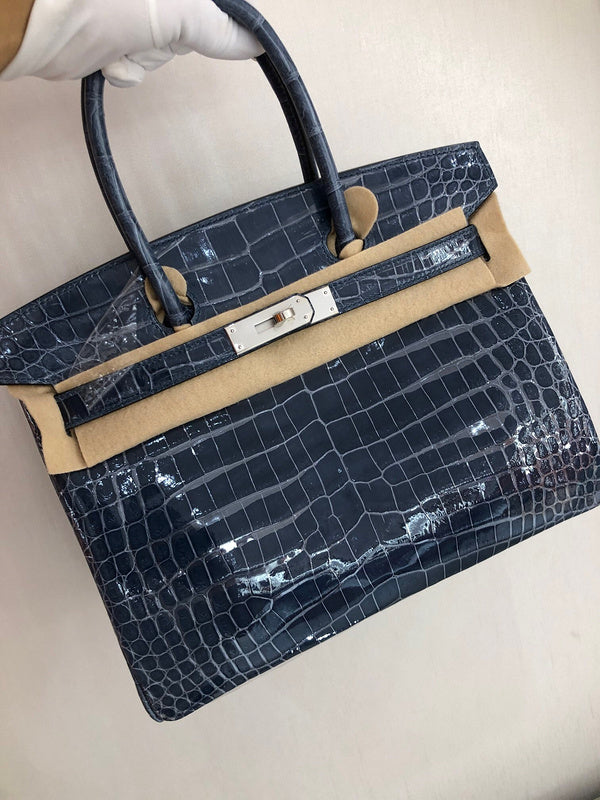Interior view of polished premium bag