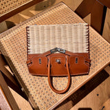  carryall bag close-up of hardware and finish 11