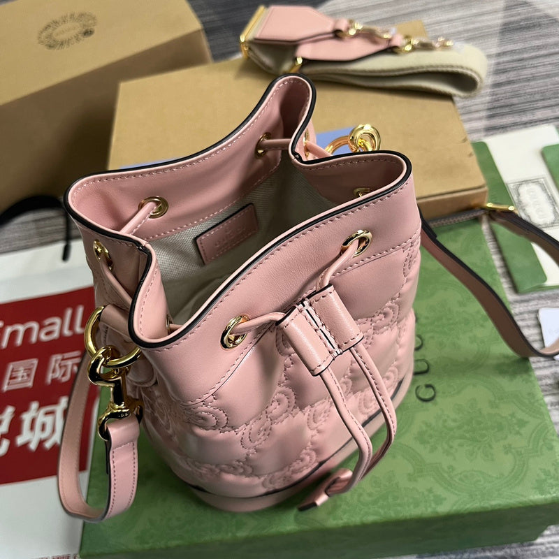 Close-up detail of sophisticated bag design