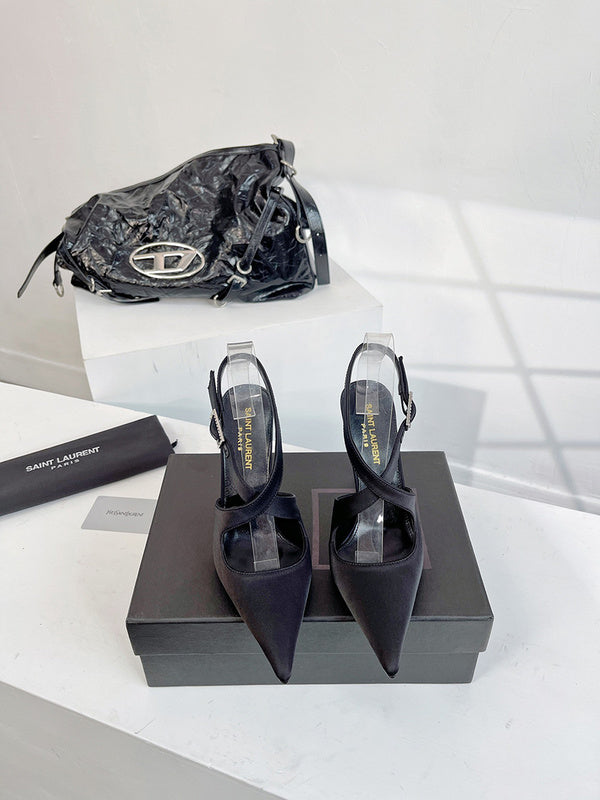 Saint Laurent luxury shoes back view — premium authentic designer style