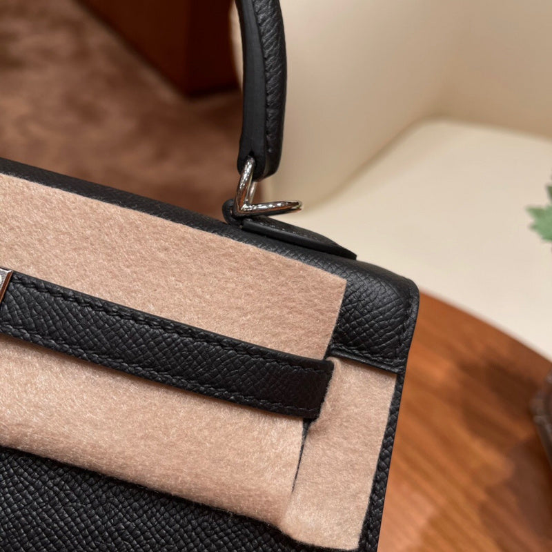 Interior view of understated premium bag