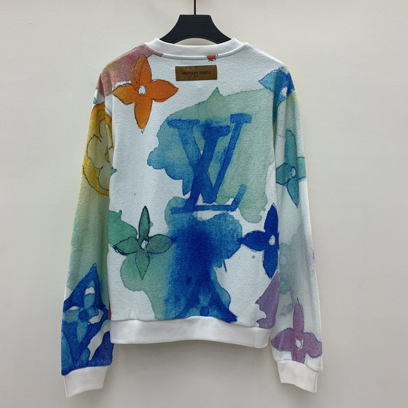 Front view of Louis Vuitton luxury clothing with everyday silhouette