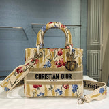 Interior view of signature chic women's handbag – women's designer-style accessory