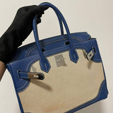Close-up detail of refined bag design