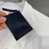 Back view of Louis Vuitton cotton t-shirt with streetwear-inspired cut