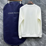 Side profile of Louis Vuitton luxury clothing with tailored silhouette
