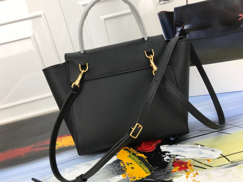 Front view of refined premium women's handbag – women's premium purse