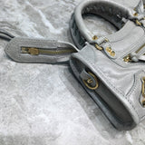 Effortless Faux Leather Handbag - Modern Structured Build | Women's Fashion Handbag #640 - texture close-up (image 9) of designer-inspired handbag